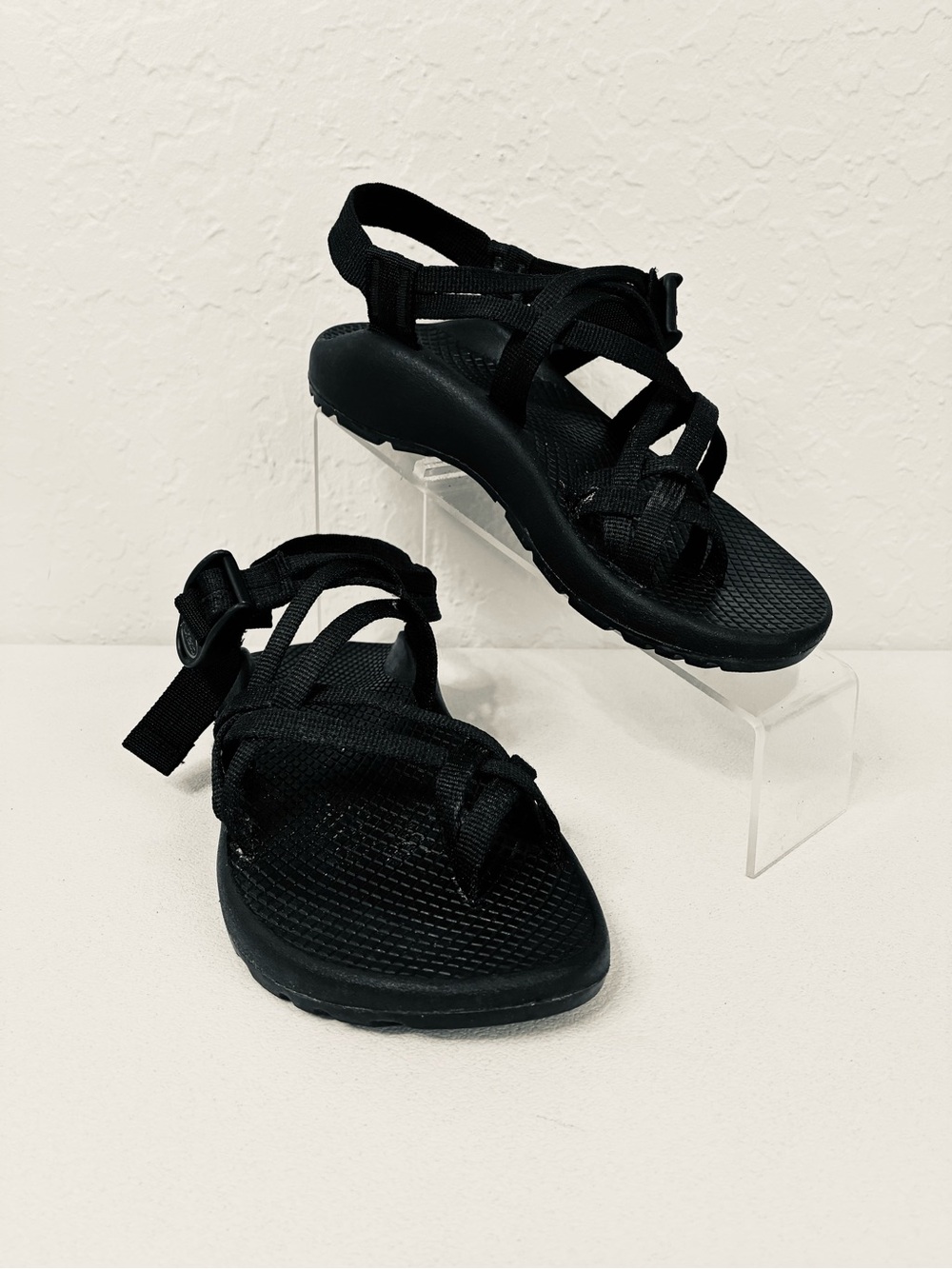 Chaco ZX/2 Classic Hiking Sandals Womens 6 Black Nylon Strappy Buckle Outdoors